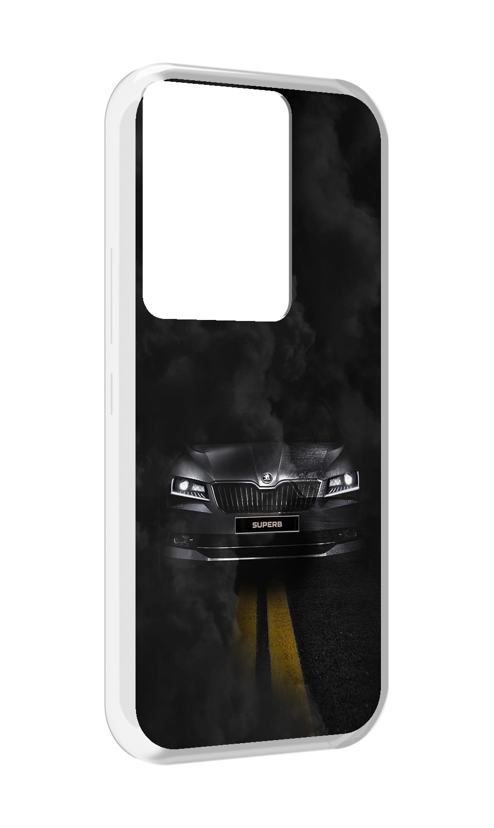 

Чехол MyPads skoda 1 для Itel Vision 3 Plus / Itel P38 Pro, Прозрачный, Tocco