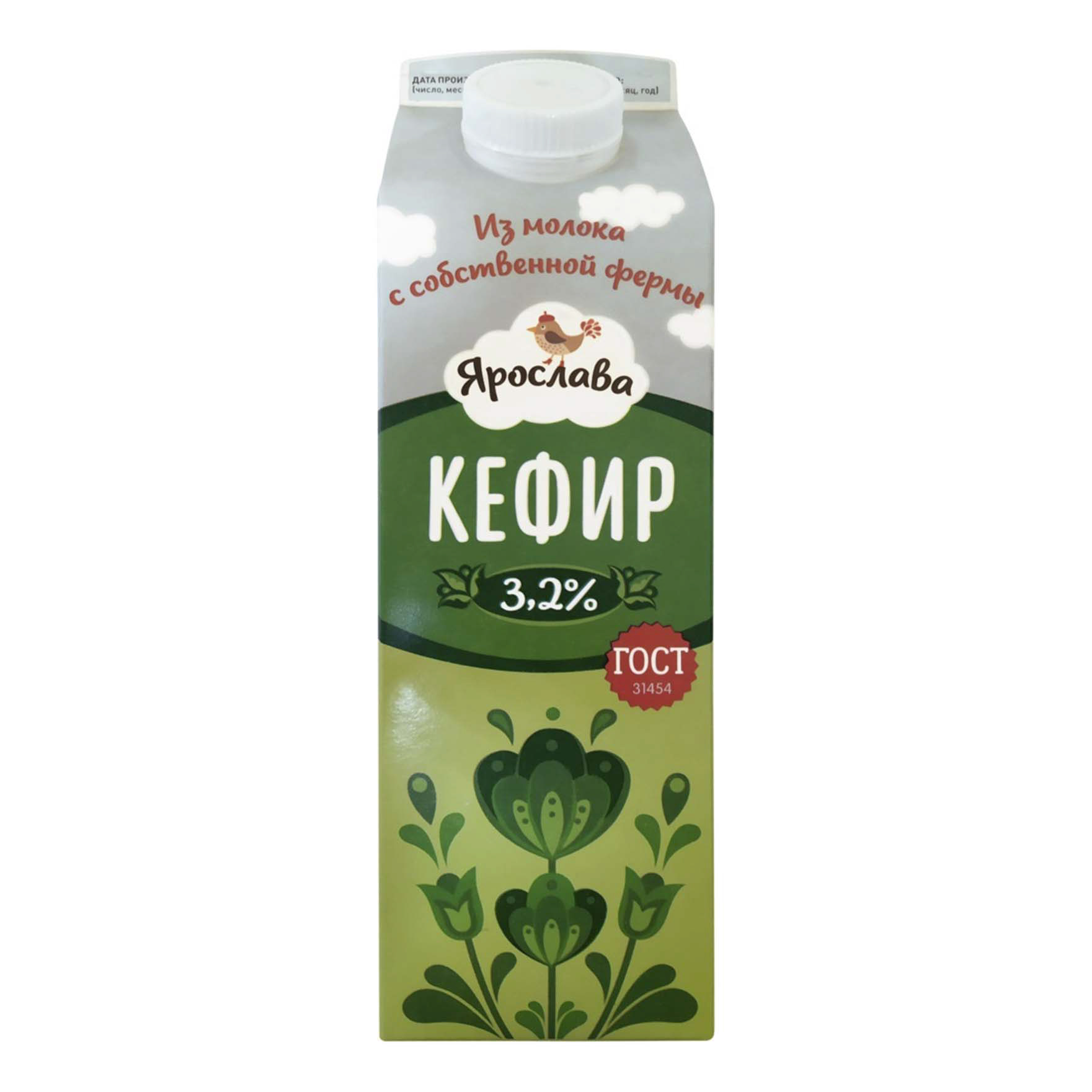 

Кефир Ярослава 3,2% 0,93 л