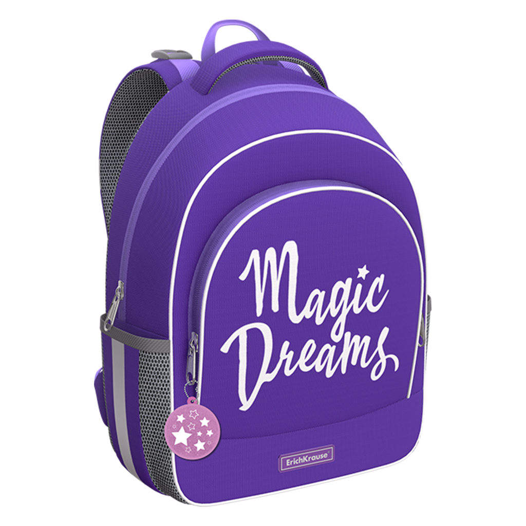 Ученический рюкзак с грудной перемычкой ErichKrause ErgoLine 15L Purple 60486