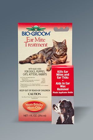 Капли от блох и клещей для собак и кошек Bio-Groom Ear Mite Treatment, 118 мл