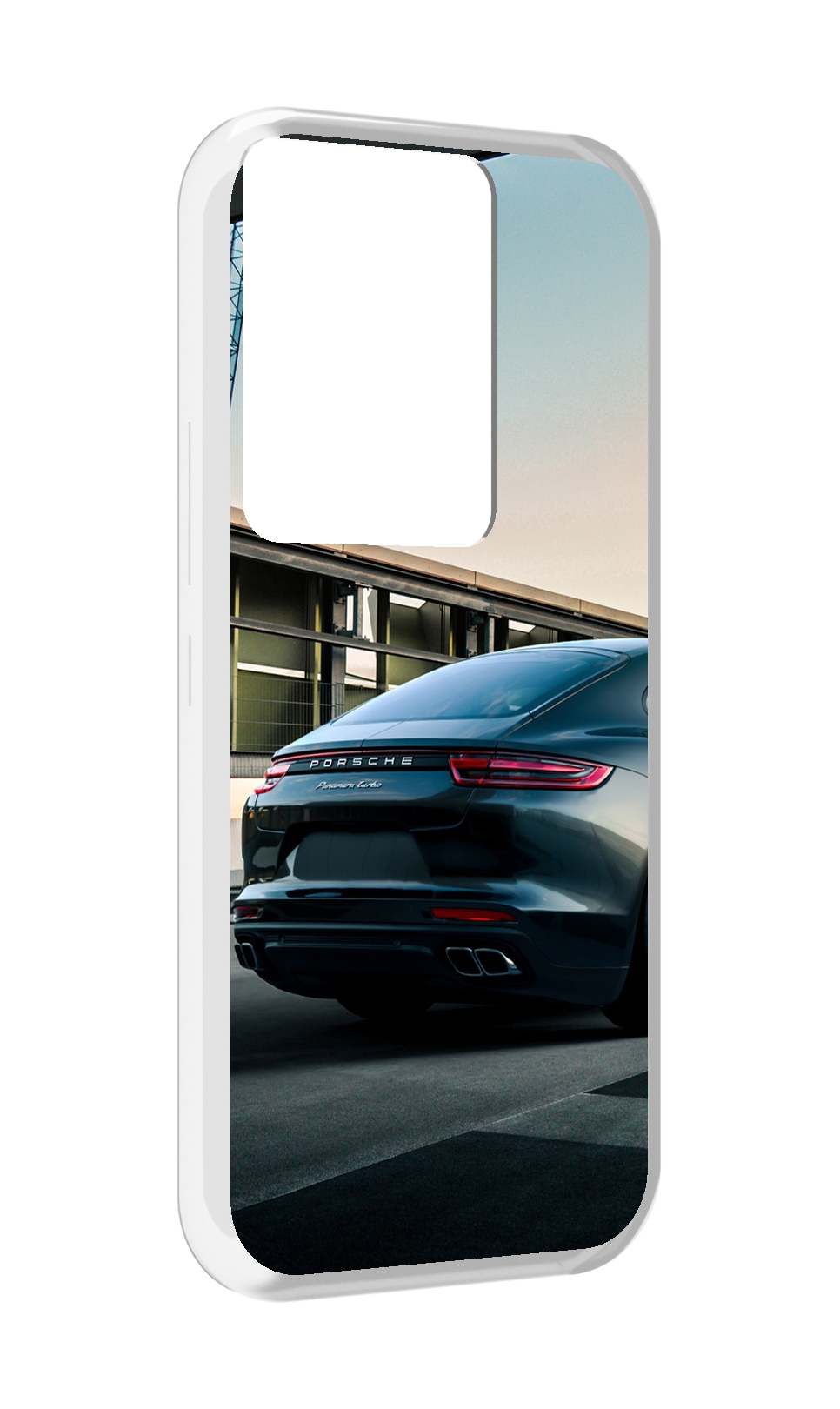 

Чехол MyPads porsche 4 для Itel Vision 3 Plus / Itel P38 Pro, Прозрачный, Tocco
