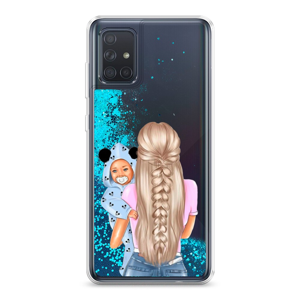 

Чехол Awog на Samsung Galaxy A71 4G "Молодая мама", Разноцветный, 29093-1
