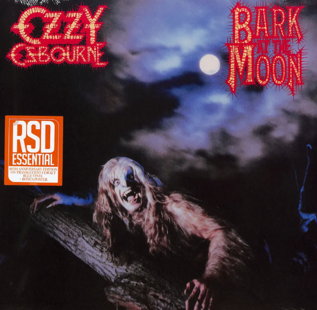 

Виниловая пластинка Epic Ozzy Osbourne Bark At The Moon Blue Cobalt Translucent Vinyl, Ozzy Osbourne Bark At The Moon