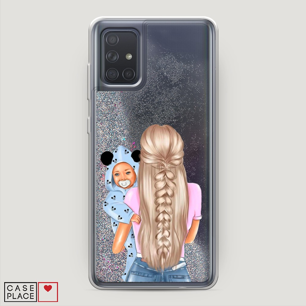 

Чехол Awog на Samsung Galaxy A71 4G "Молодая мама", Разноцветный, 29091-1
