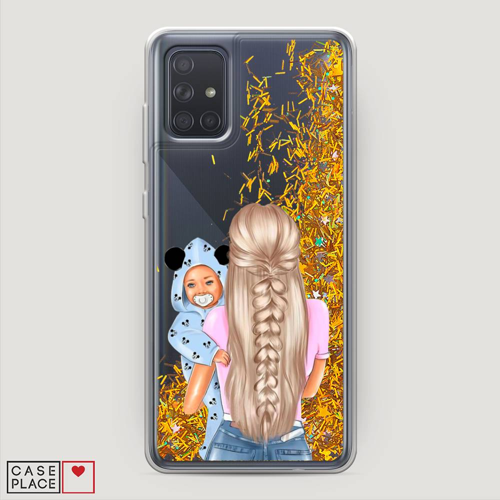 

Чехол Awog на Samsung Galaxy A71 4G "Молодая мама", Разноцветный, 29090-1