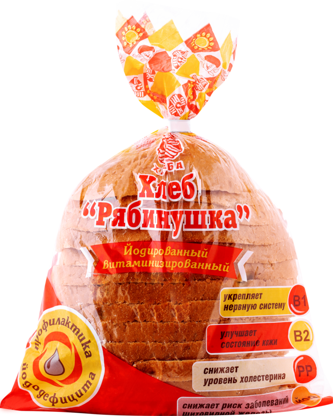 

Хлеб белый Сокурские Хлеба Рябинушка 300 г, Рябинушка