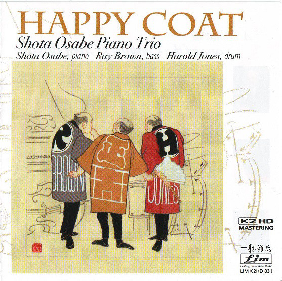 

Shota Osabe Piano Trio with Ray Brown: Happy Coat (1 CD), 1 CD