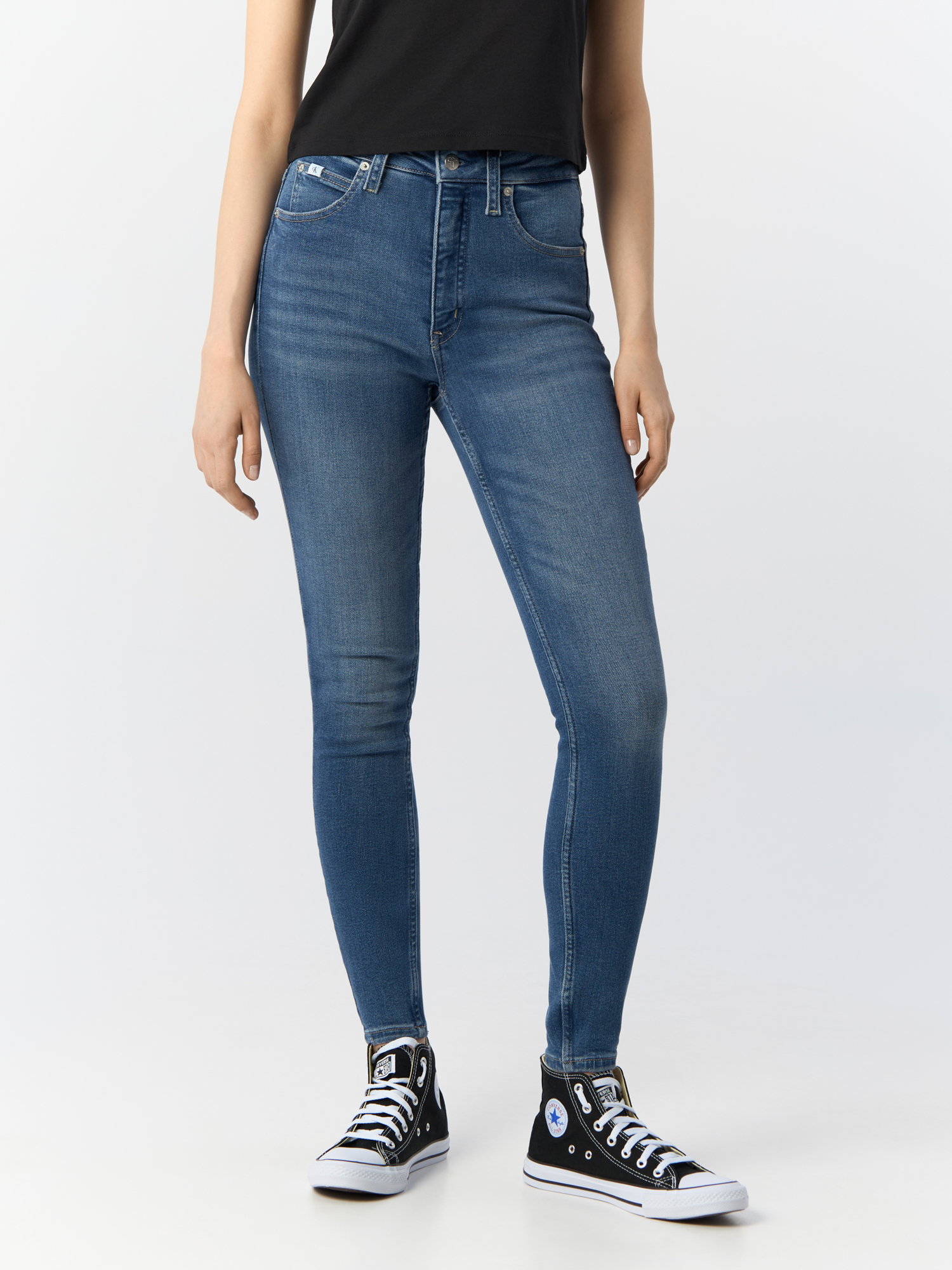 Джинсы Calvin Klein Jeans для женщин, синий-1A4, размер 32/NI, J20J222144