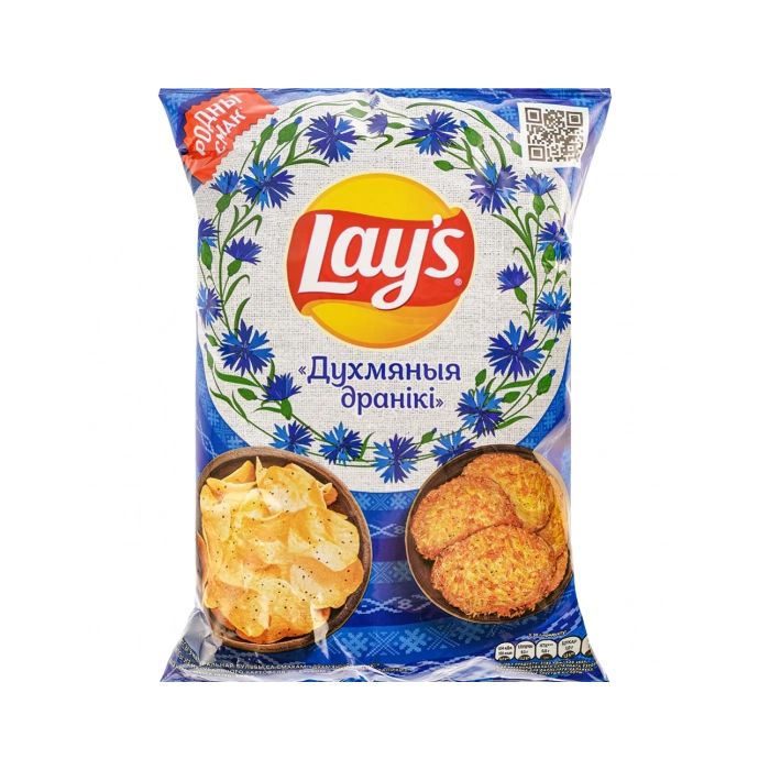 

Чипсы картофельные Lay's со вкусом Ароматные драники 125 г