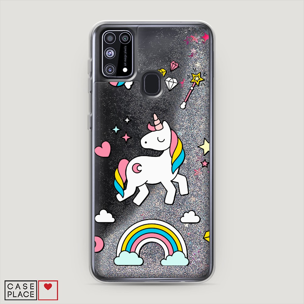 

Чехол Awog на Samsung Galaxy M31 / Самсунг M31 "Принцесса единорог", Разноцветный, 2100791-1