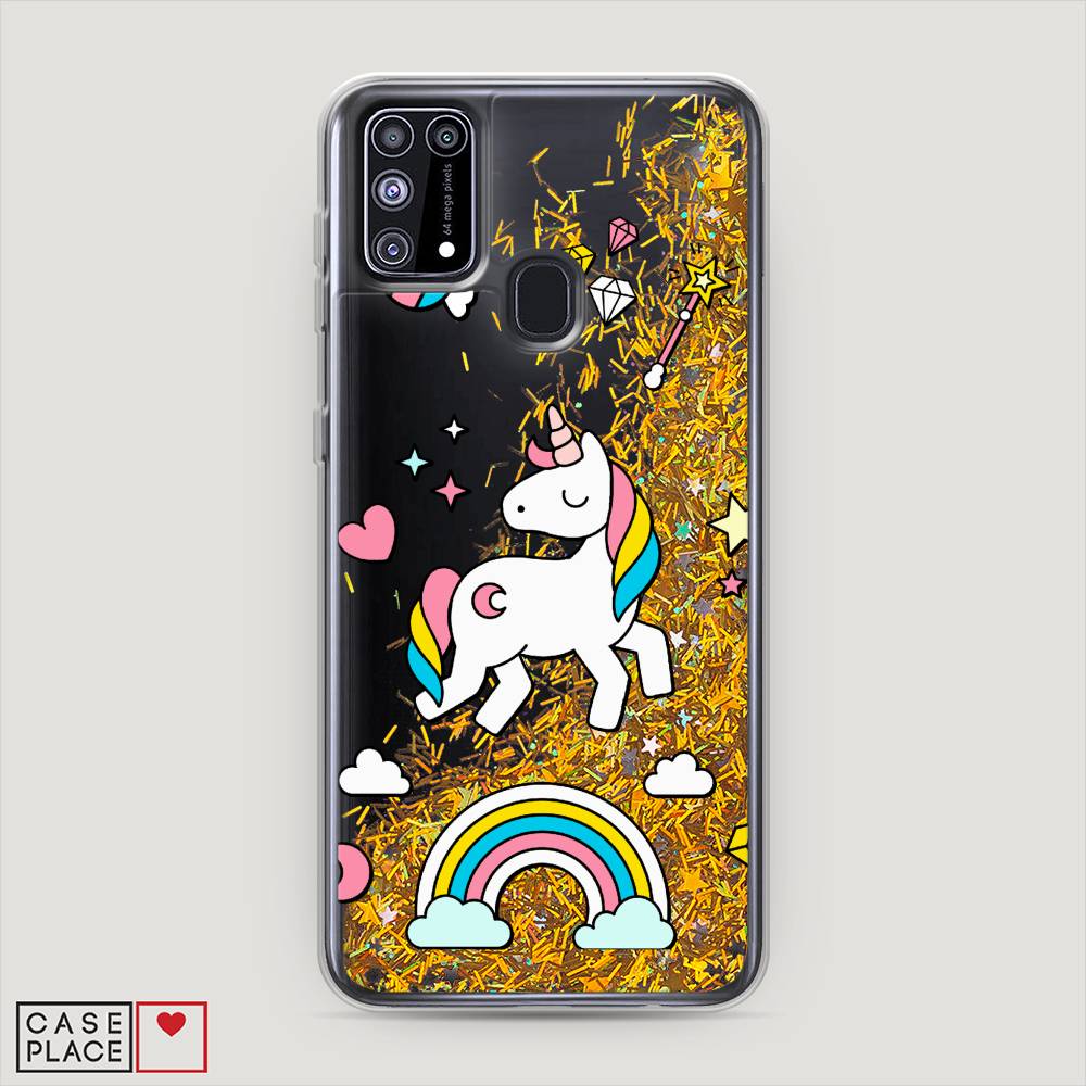 

Чехол Awog на Samsung Galaxy M31 / Самсунг M31 "Принцесса единорог", Разноцветный, 2100790-1