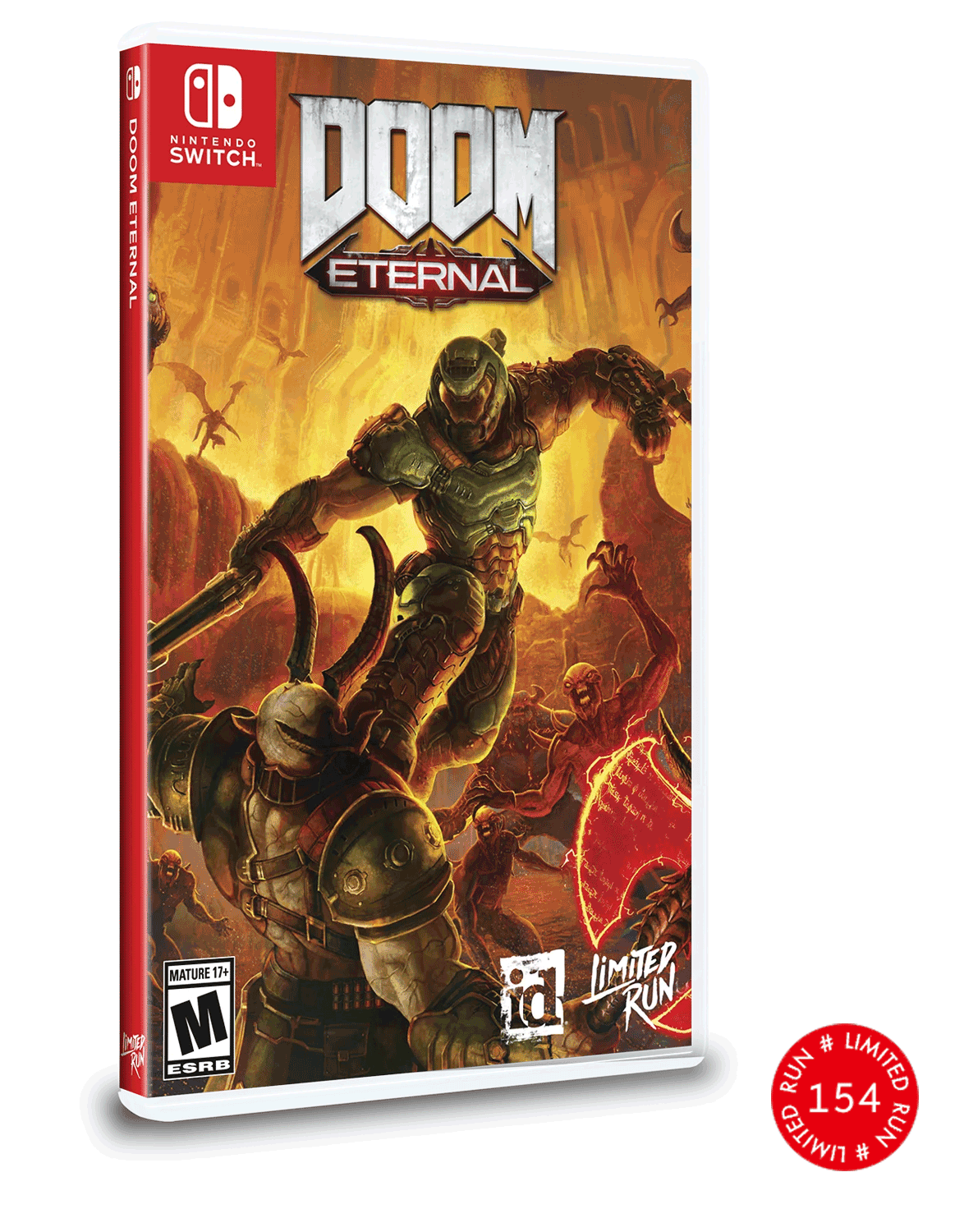 Игра Doom Eternal (Nintendo Switch, полностью на русском языке)