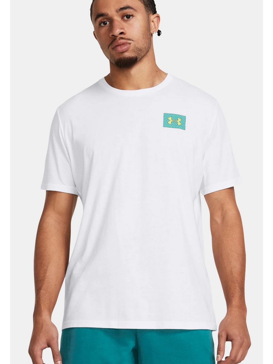 

Футболка мужская Under Armour UN242D173 белая M, Белый, UN242D173