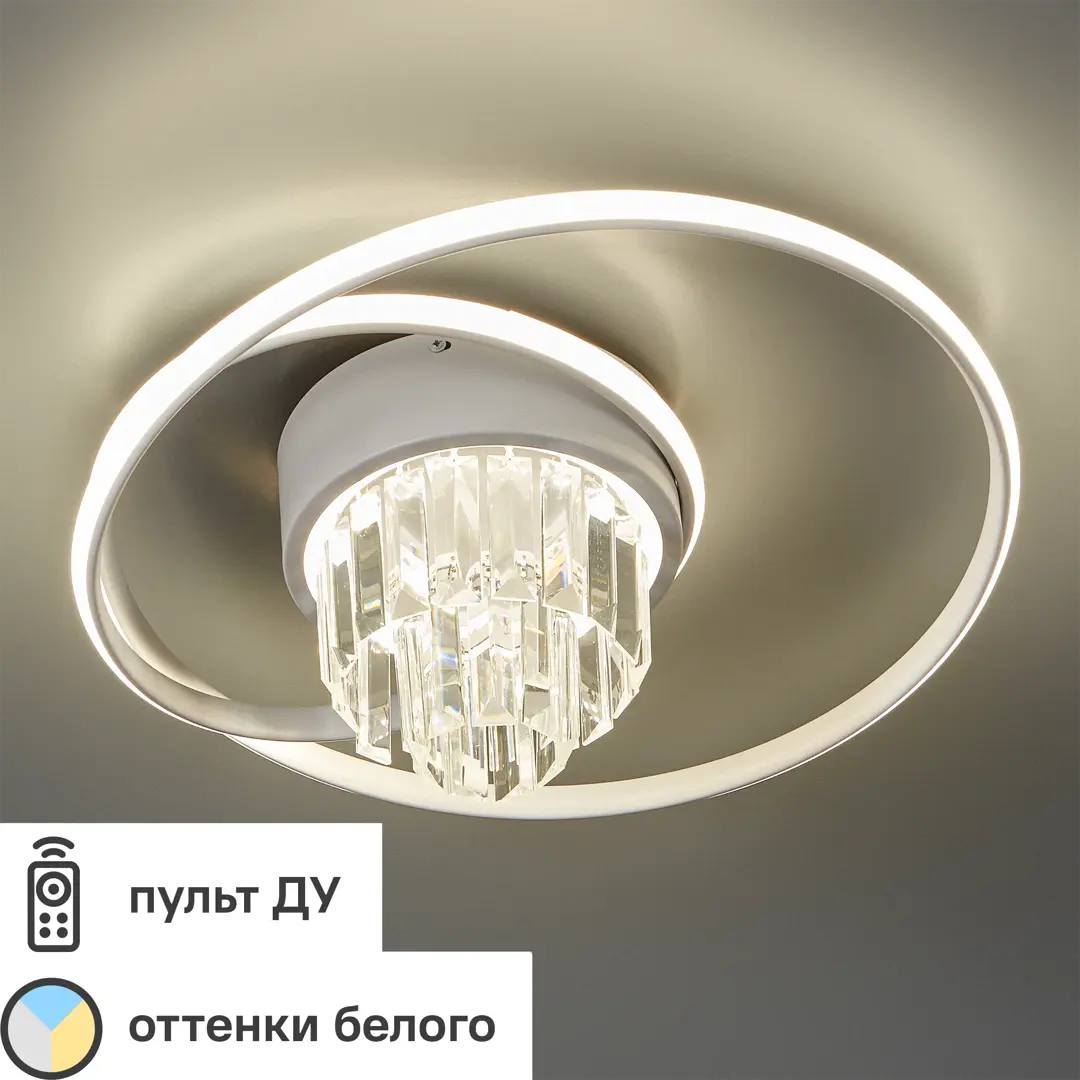 Подвесная люстра KINK Light Илина 08042-2АS,02, Хром, LED 28