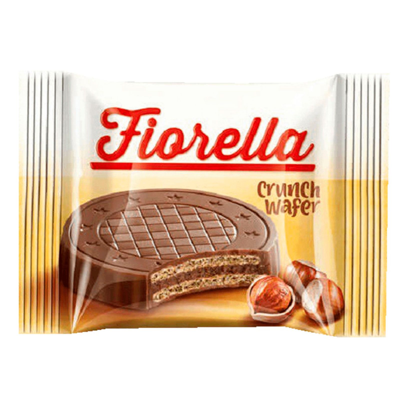 Вафли Fiorella Crunch Wafer в молочном шоколаде с лесными орехами 20 г