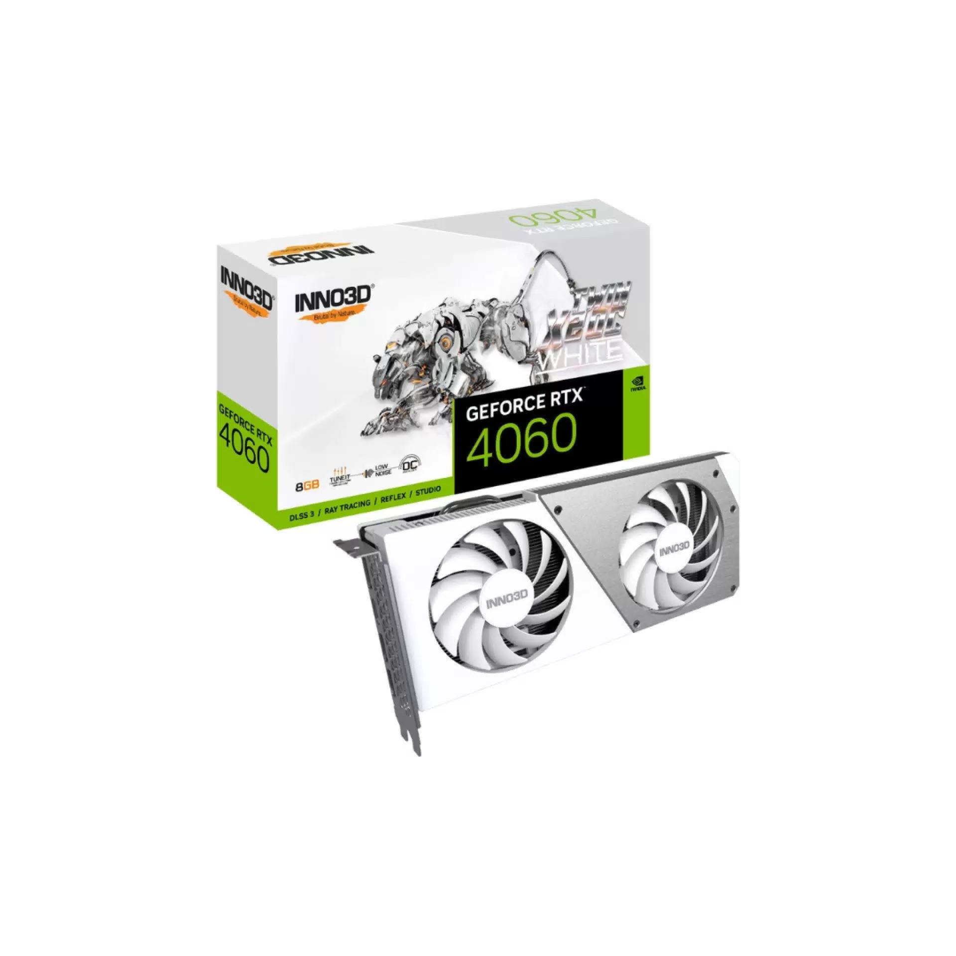 

Видеокарта Inno3D NVIDIA GeForce RTX 4070 Super Twin X2 (N407S2-126XX-186162W), Белый, GeForce RTX 4070 Super Twin X2