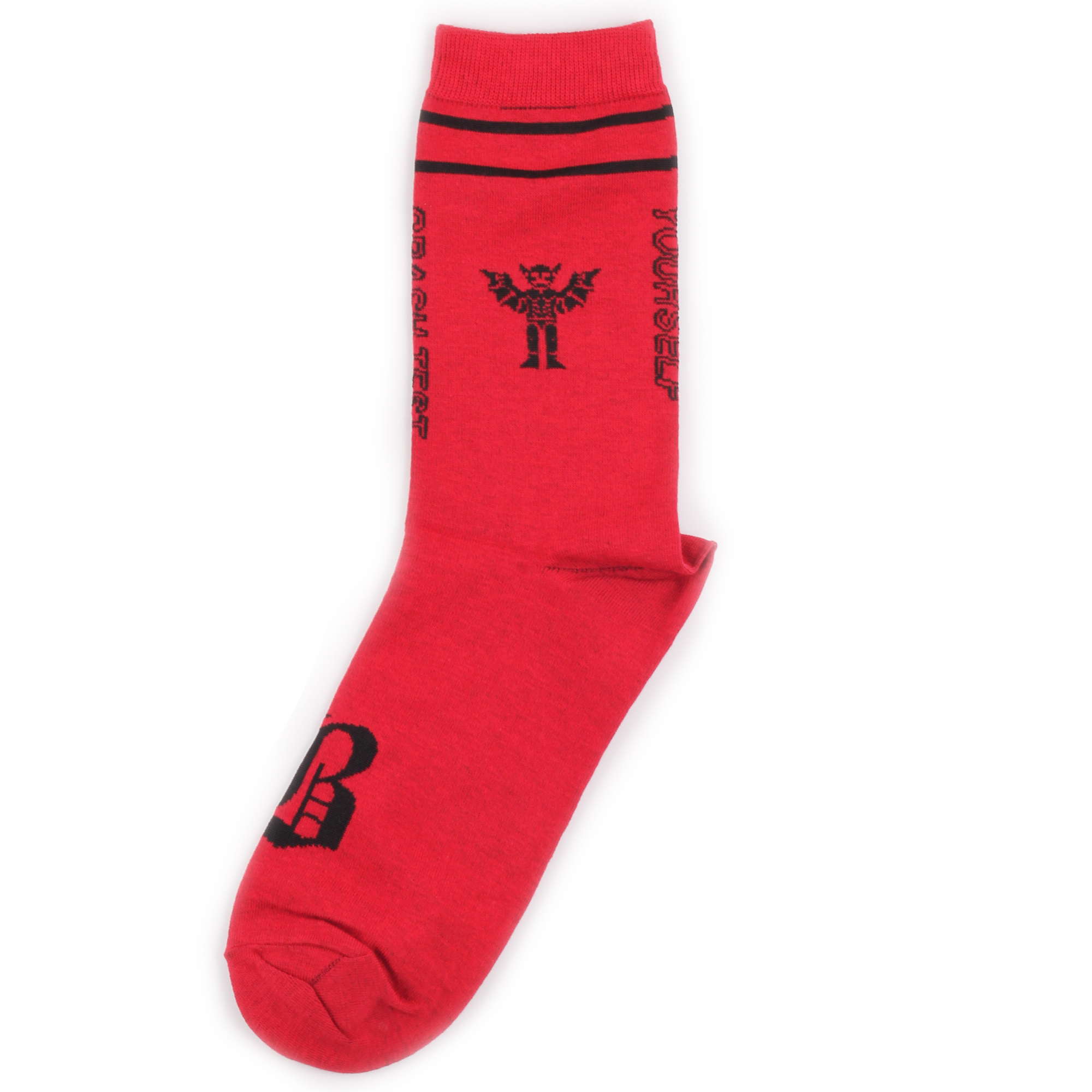 

Носки унисекс Волчок Devil красные 38-41, Devil