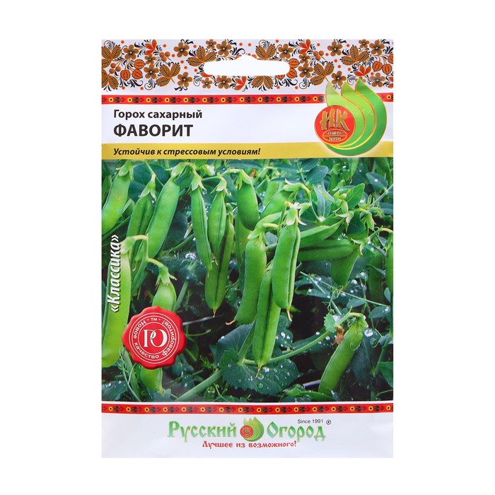

Семена Горох "Фаворит", ц/п, 20 г (3 шт.)