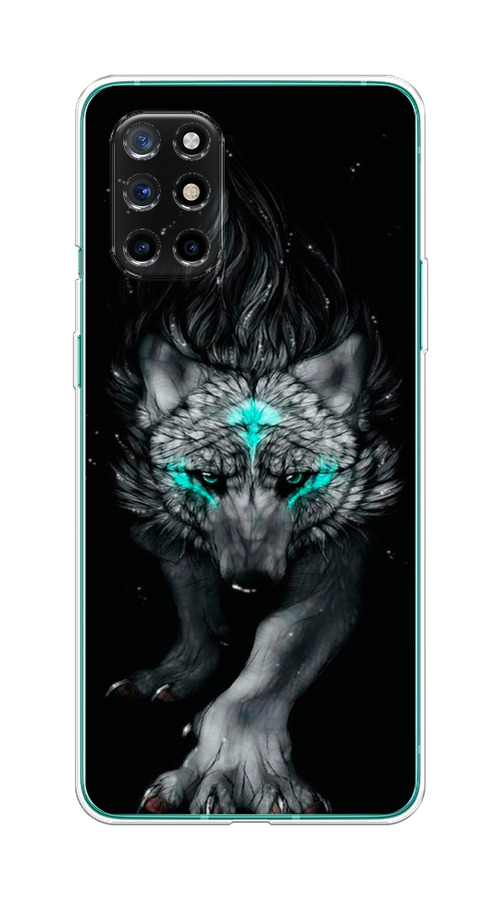 

Чехол Awog на OnePlus 8T / ВанПлас 8T "Волшебный волк", Черный;серый, 151150-2