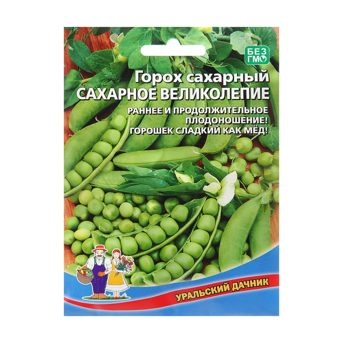

Семена Горох "Сахарное великолепие", 15 г (3 шт.)