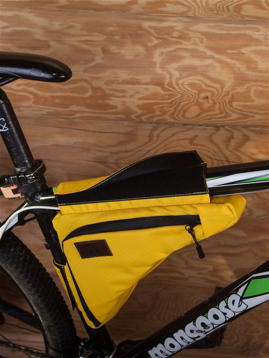 Сумка под раму велосипеда New York, размер L (арт. 6531) (хар.желтый), РБ
