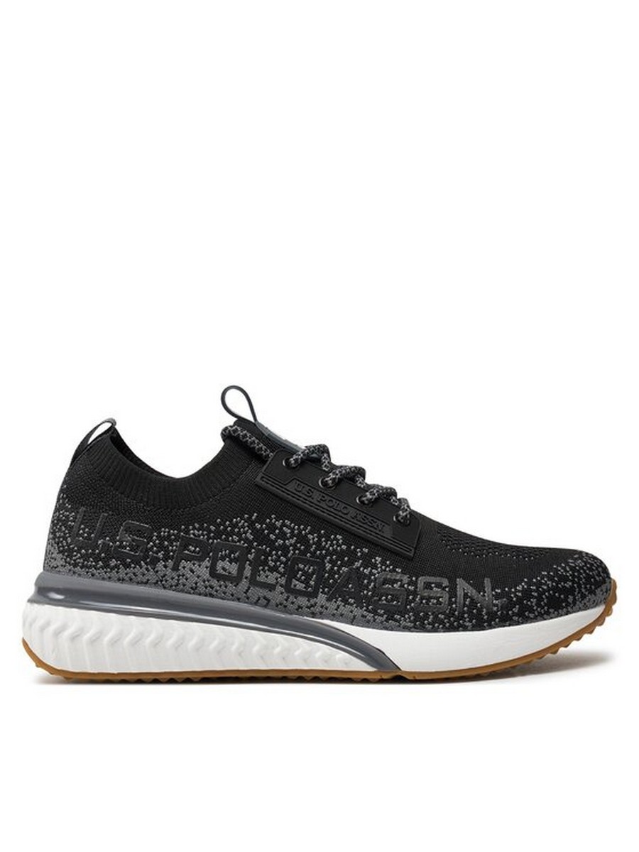 

Кроссовки мужские U.S. POLO Assn. Felix001 черные 44 EU, Черный, Felix001