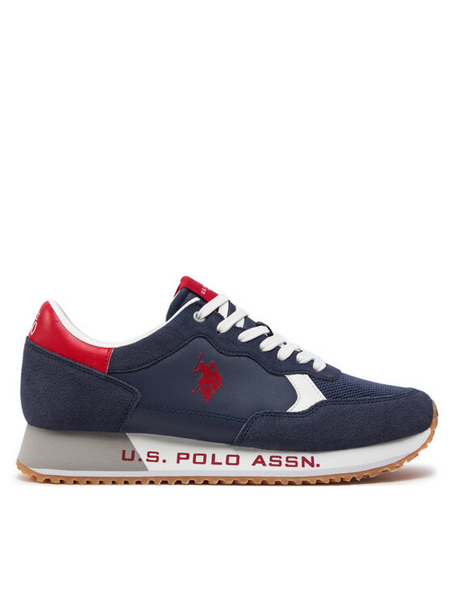 

Кроссовки мужские U.S. POLO Assn. CLEEF006 синие 44 EU, Синий, CLEEF006