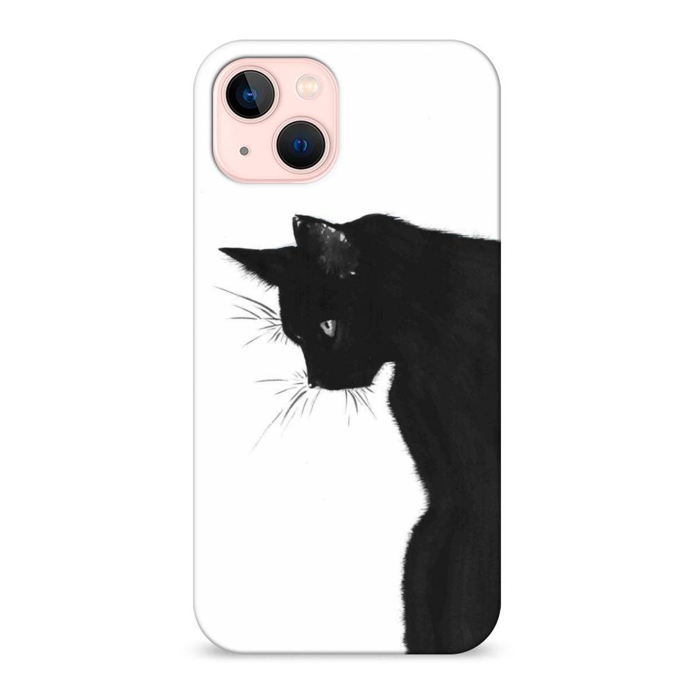 

Пластиковый чехол "Black cat" на Apple iPhone 13, 14220-1