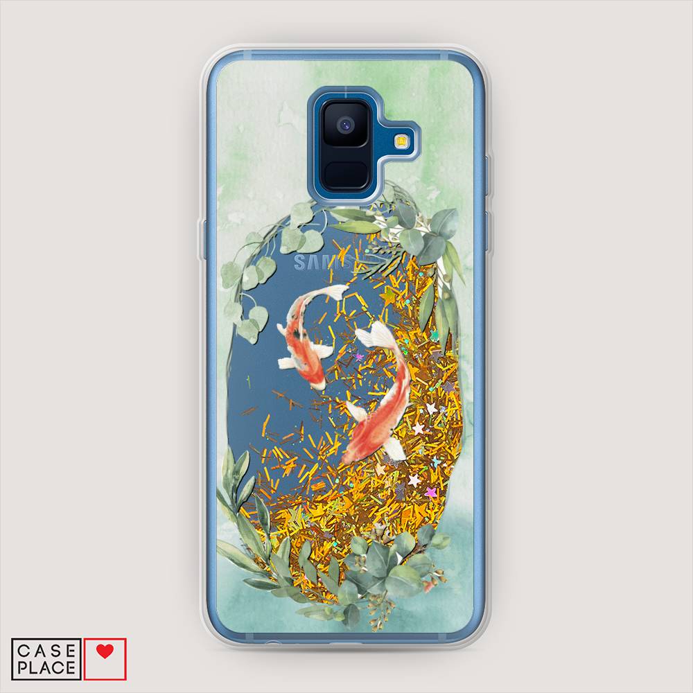 

Чехол Awog "Две золотые рыбки" для Samsung Galaxy A6
