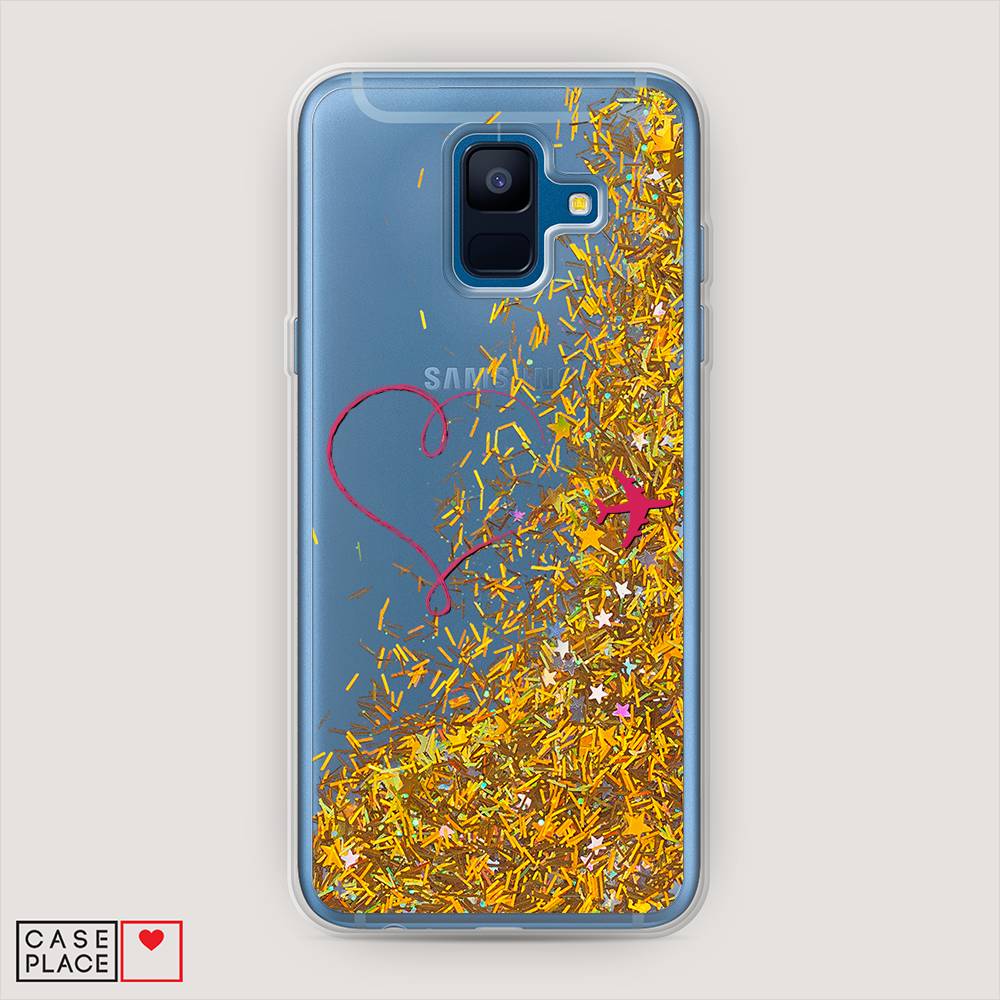 

Чехол Awog "Сердце и самолет" для Samsung Galaxy A6