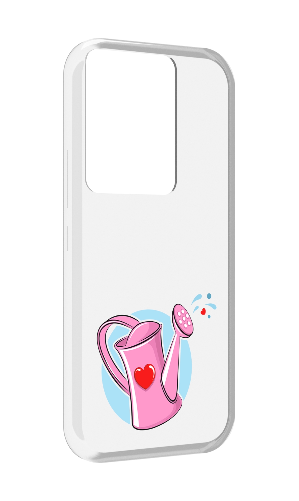 

Чехол MyPads Лейка любви 14 февраля для Itel Vision 3 Plus / Itel P38 Pro, Прозрачный, Tocco