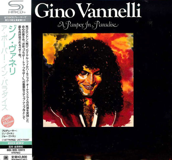 

Gino Vannelli: Pauper in Paradise (1 CD), 1 CD