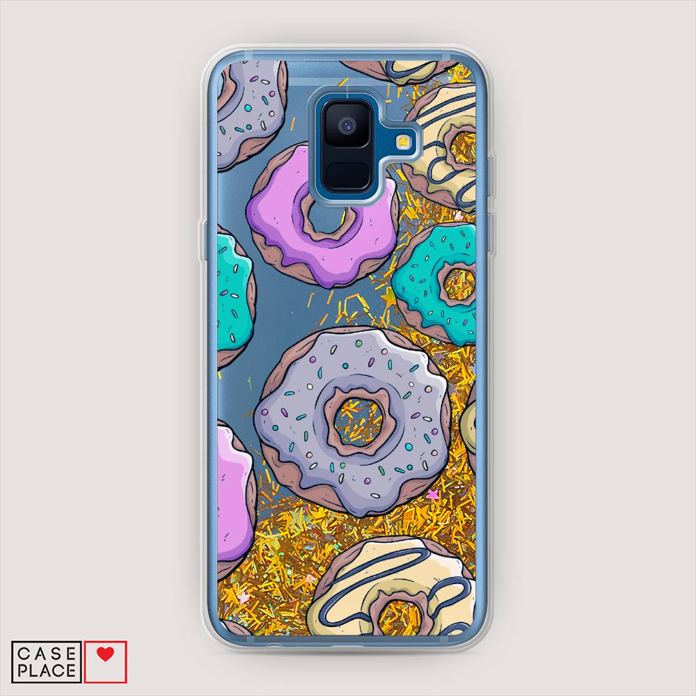 

Чехол Awog "Разноцветные пончики в глазури 2" для Samsung Galaxy A6