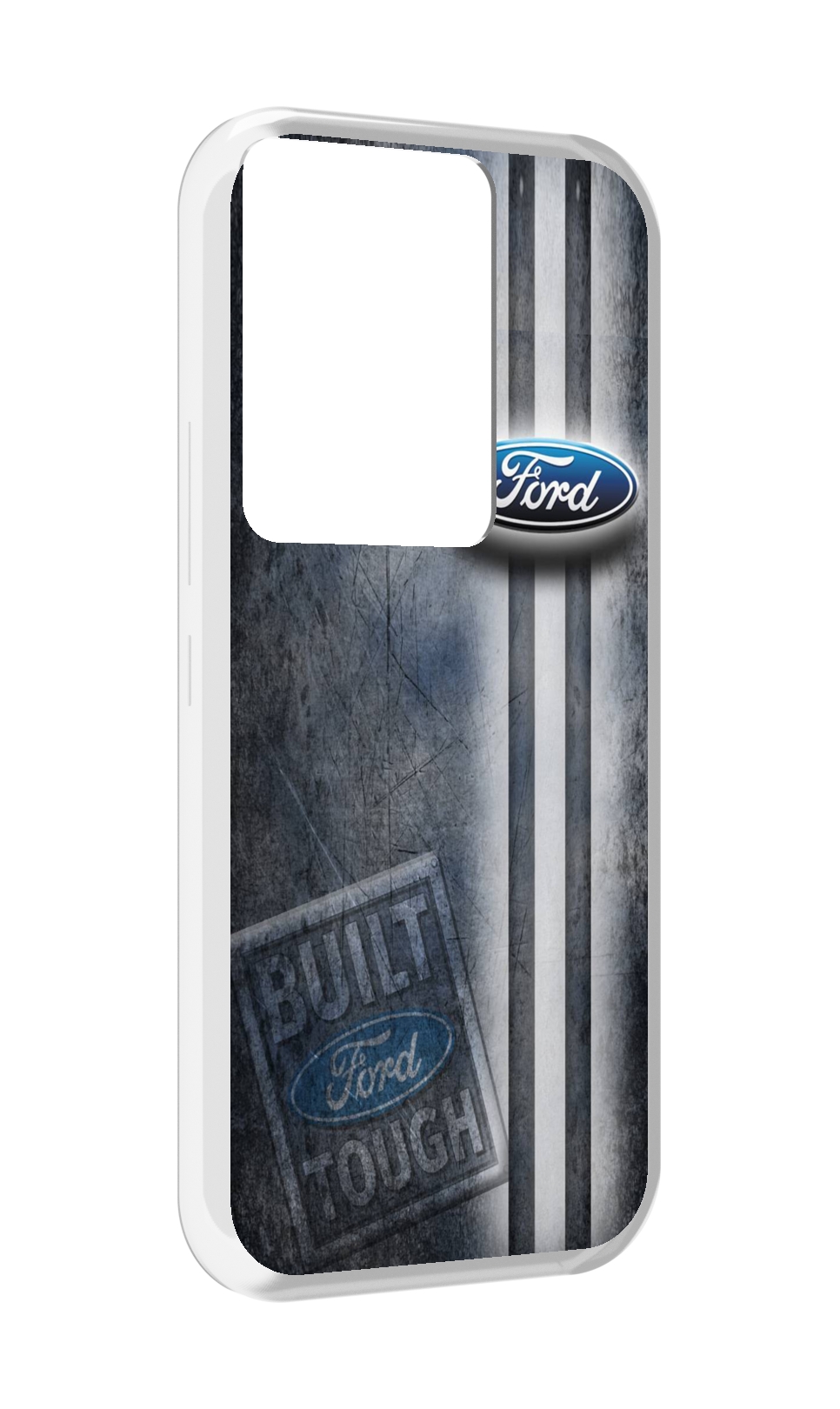 

Чехол MyPads ford 2 для Itel Vision 3 Plus / Itel P38 Pro, Прозрачный, Tocco