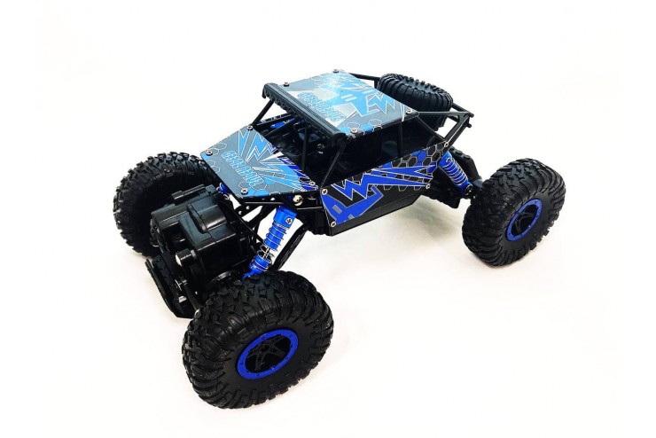 

Радиоуправляемая машинка JD Toys Краулер 4WD 1:18 2.4G Синий