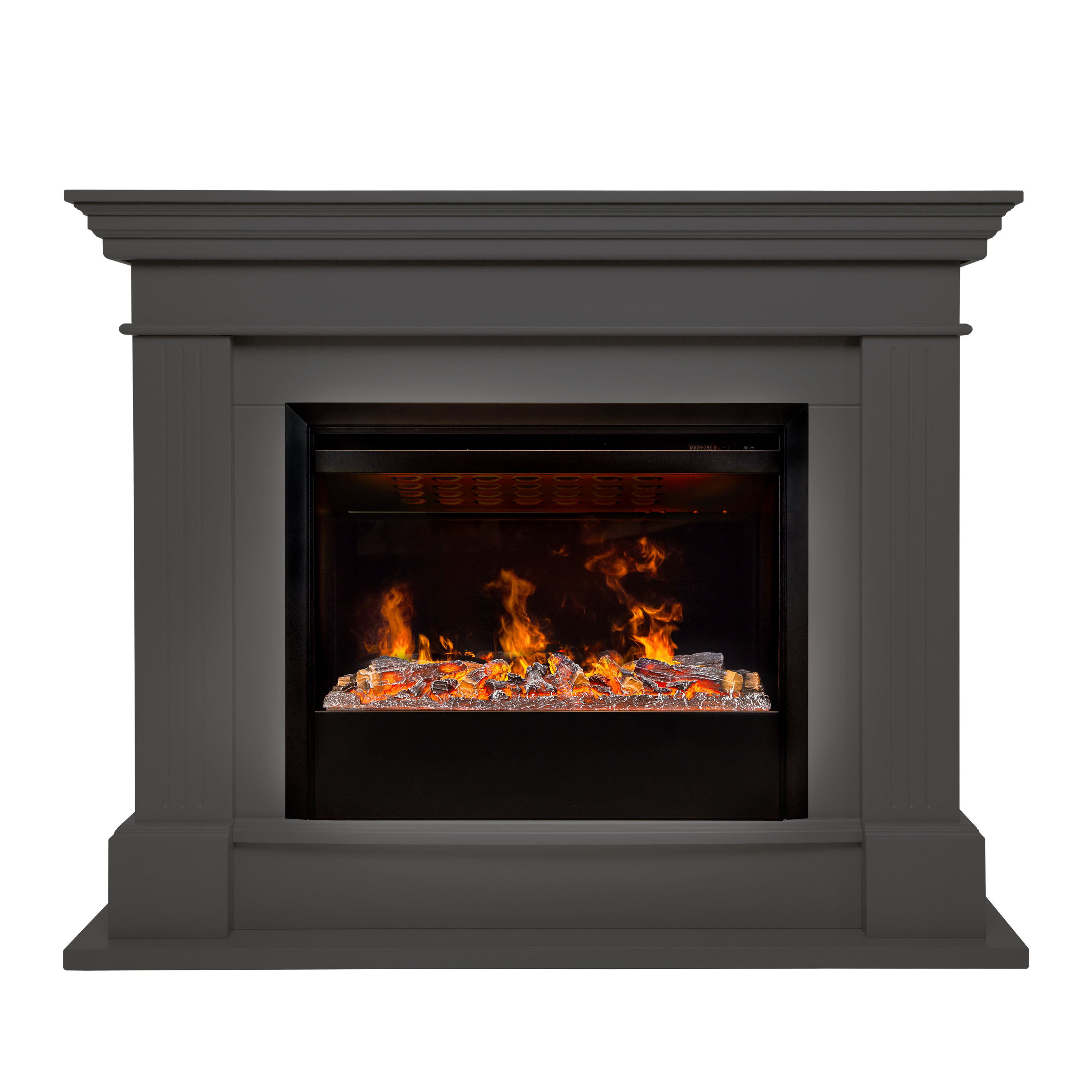 

Электрокамин RealFlame Ontario 26 GR с очагом 3D Helios 26 SBG