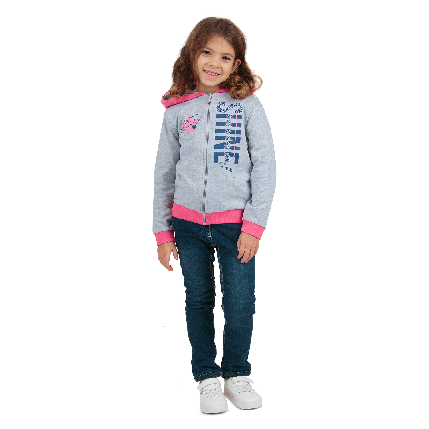 фото Толстовка детская leader kids ss20lm5l серый р.152