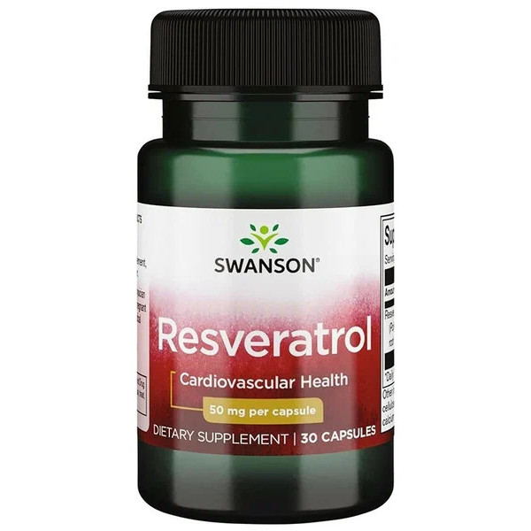 

Swanson Ultra Resveratrol 50 мг 30 капс