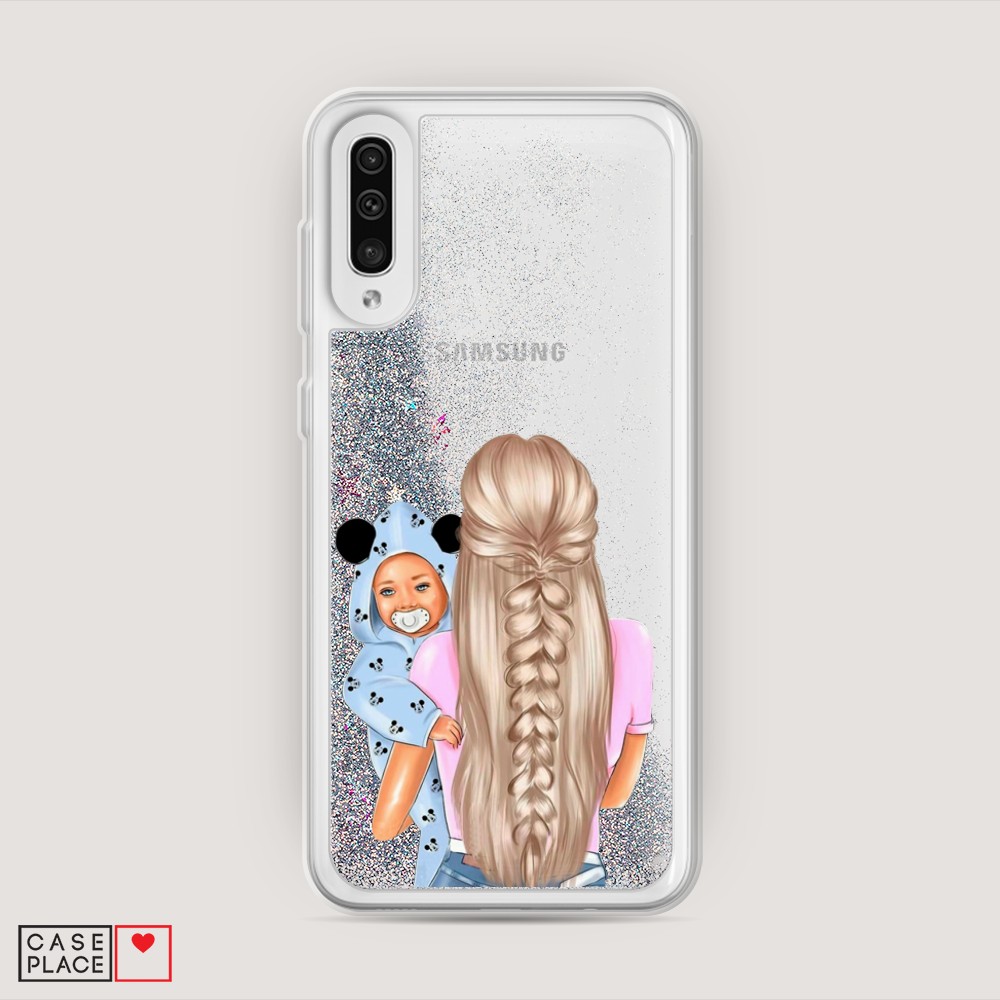 

Чехол Awog на Samsung Galaxy A50/A30S "Молодая мама", Разноцветный, 27791-1