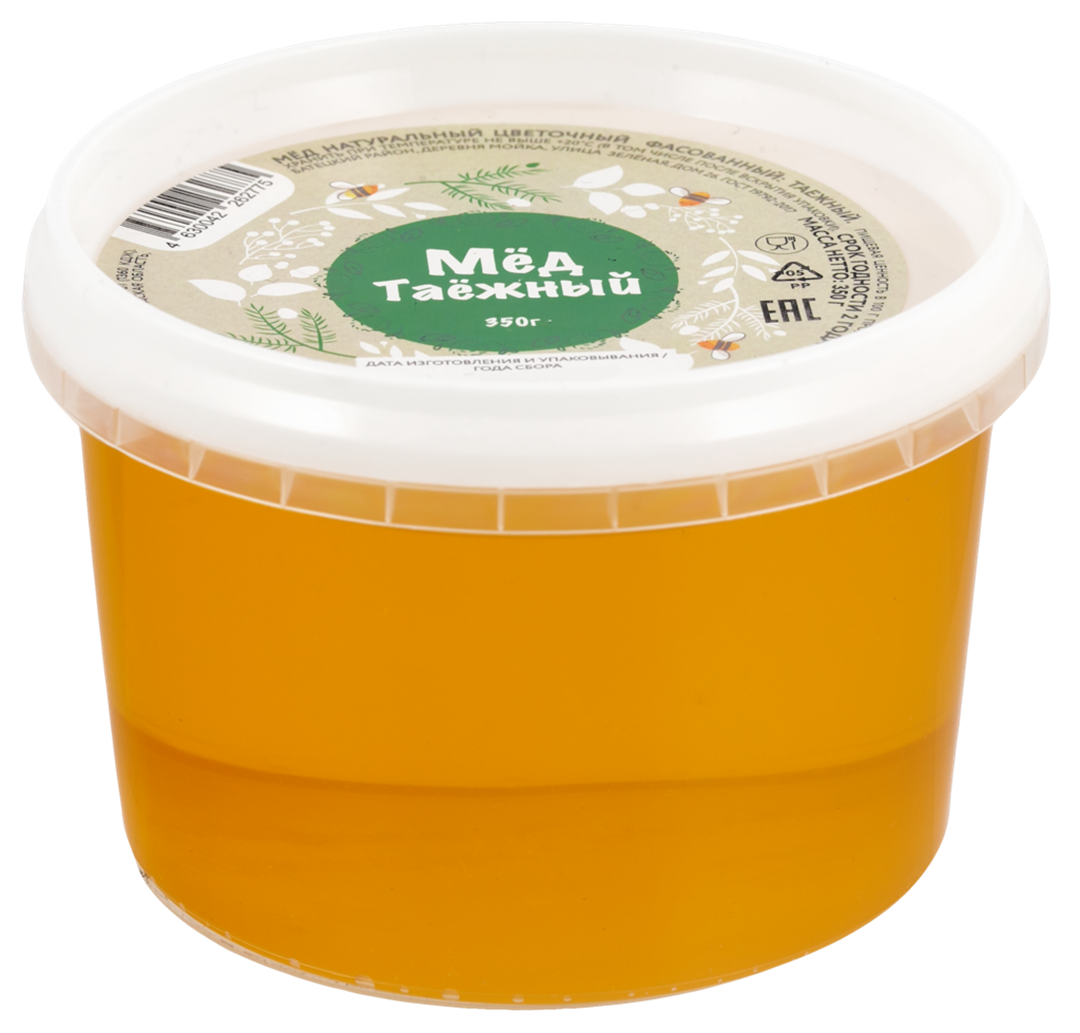 

Мед Медовый дом Таежный 350 г