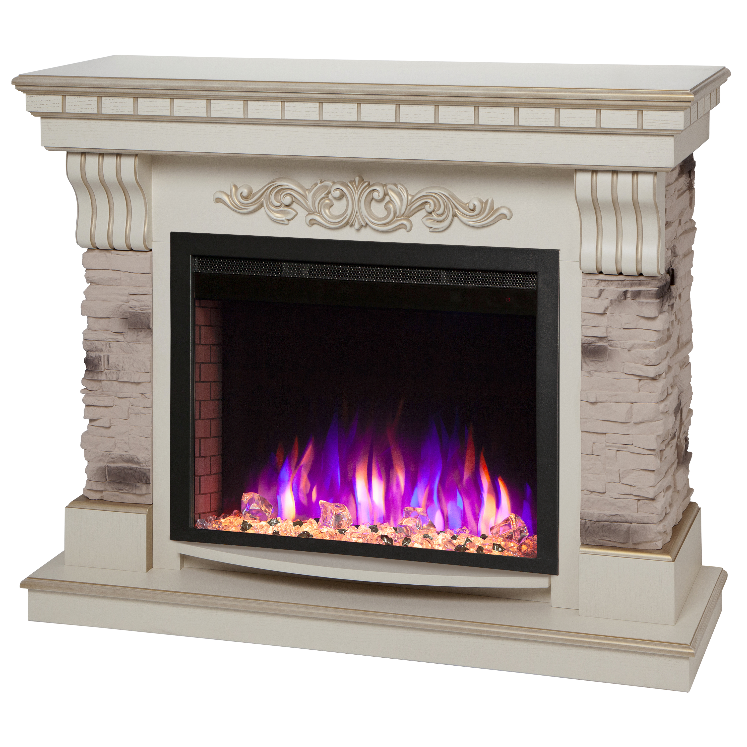 

Электрокамин RealFlame Marseilles WT с очагом Saphir 25,5