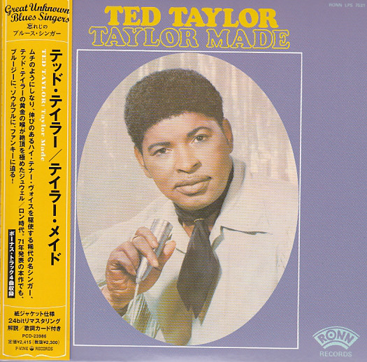 

Ted Taylor: Taylor Made (1 CD), 1 CD