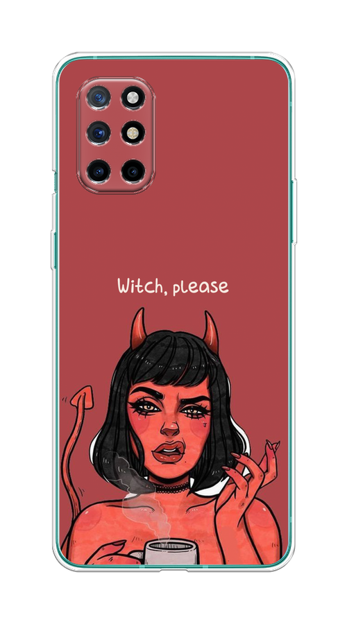 

Чехол Awog на OnePlus 8T / ВанПлас 8T "Evil Girl", Красный;черный, 151150-6