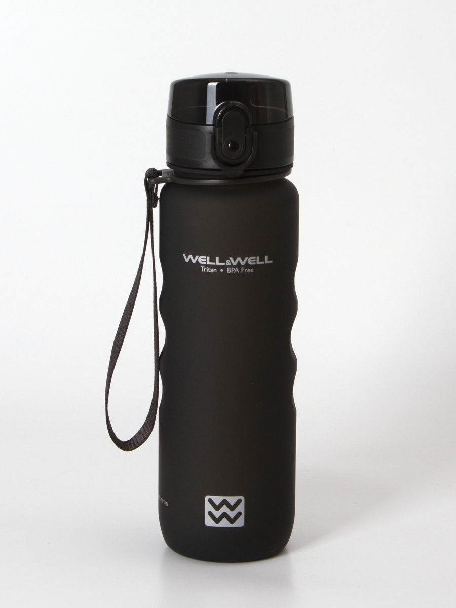 

Бутылка WELLWELL, 500ML, черный, WELLWELL