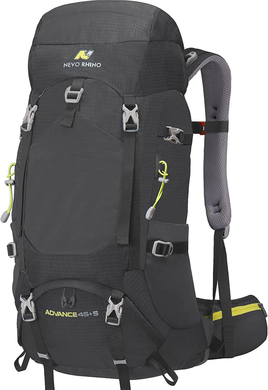 

Рюкзак туристический Nevo Rhino Advance 45+5л 8814NW Grey, 8814-NW