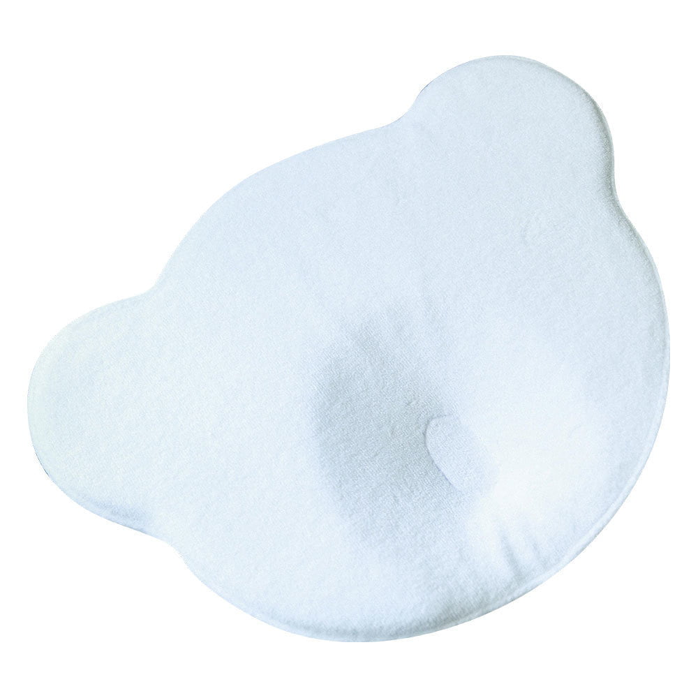 Ортопедическая подушка для новорожденных Фабрика облаков Мишка с эффектом памяти, молочный