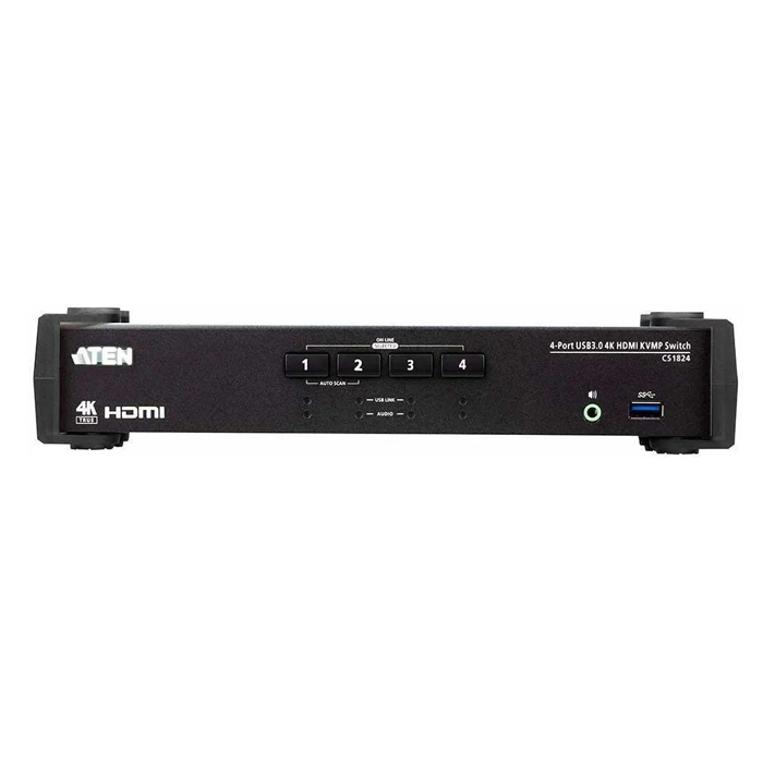 фото Kvm-переключатель aten 4-port kvmp switch