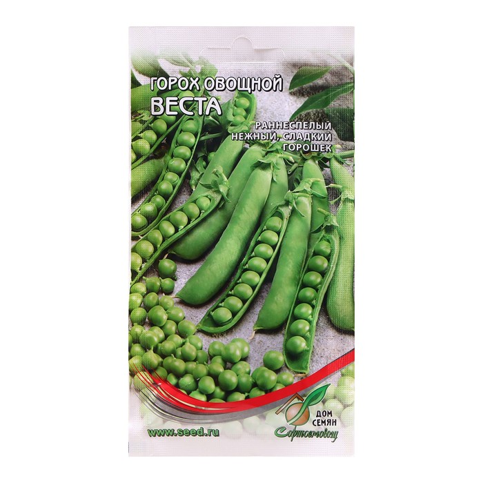 

Семена Горох "Веста", 60 шт (3 шт.)