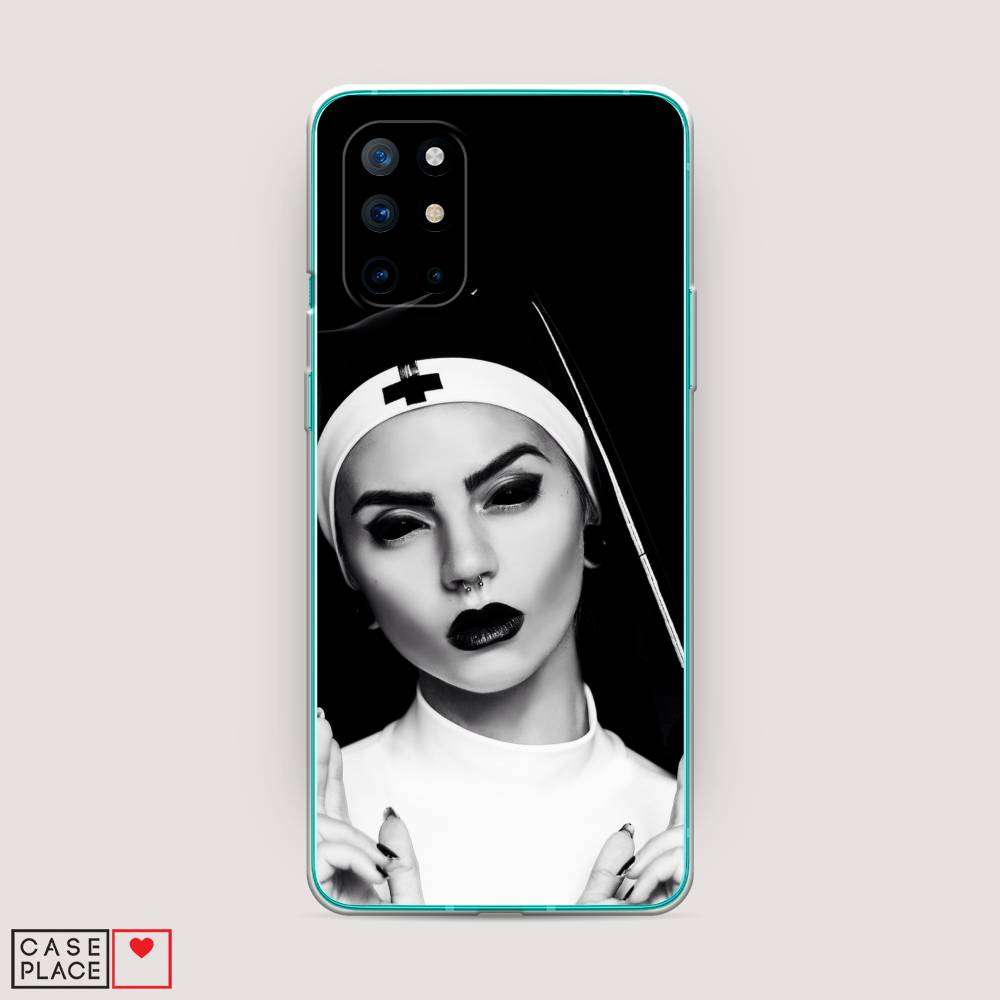 фото Чехол awog "черная монашка" для oneplus 8t