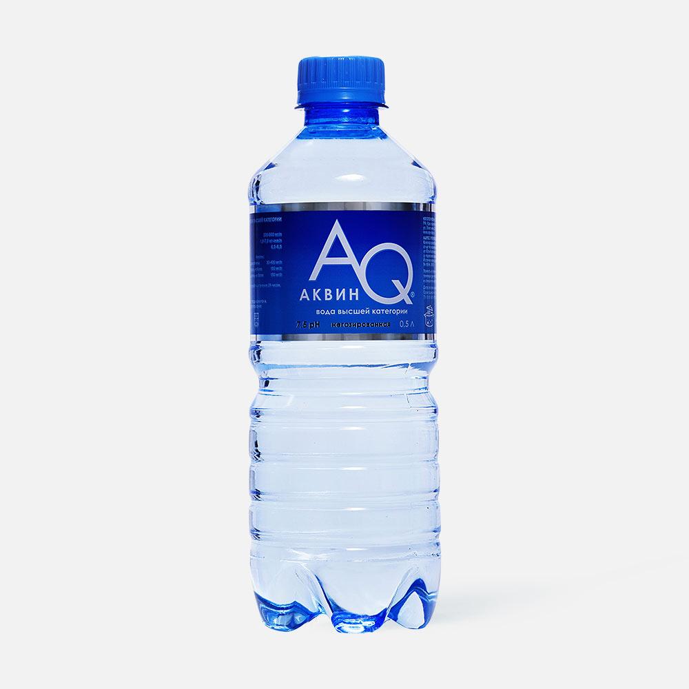 

Вода питьевая артезианская AQ Аквин негазированная 0,5 л